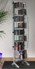 CD Rack- 225 Silver With Glass