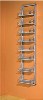 CD Rack - Wall 225 Silver