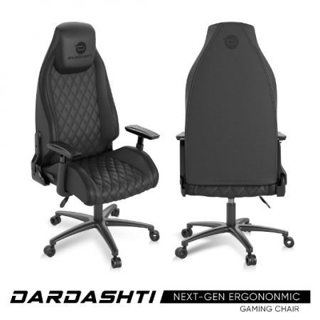 Atlantic Ergonomic Dardashti Gaming Chair - Commercial Grade (Black)