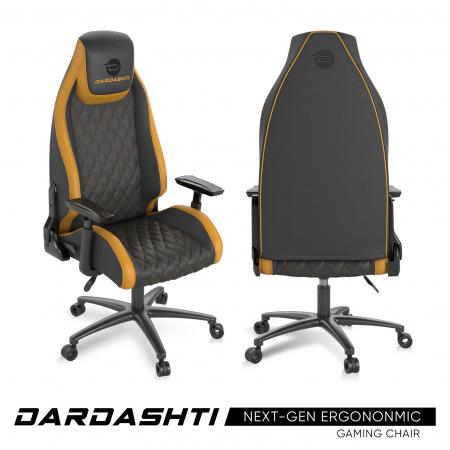 Atlantic Ergonomic Dardashti Gaming Chair - Commercial Grade (Golden Yellow)